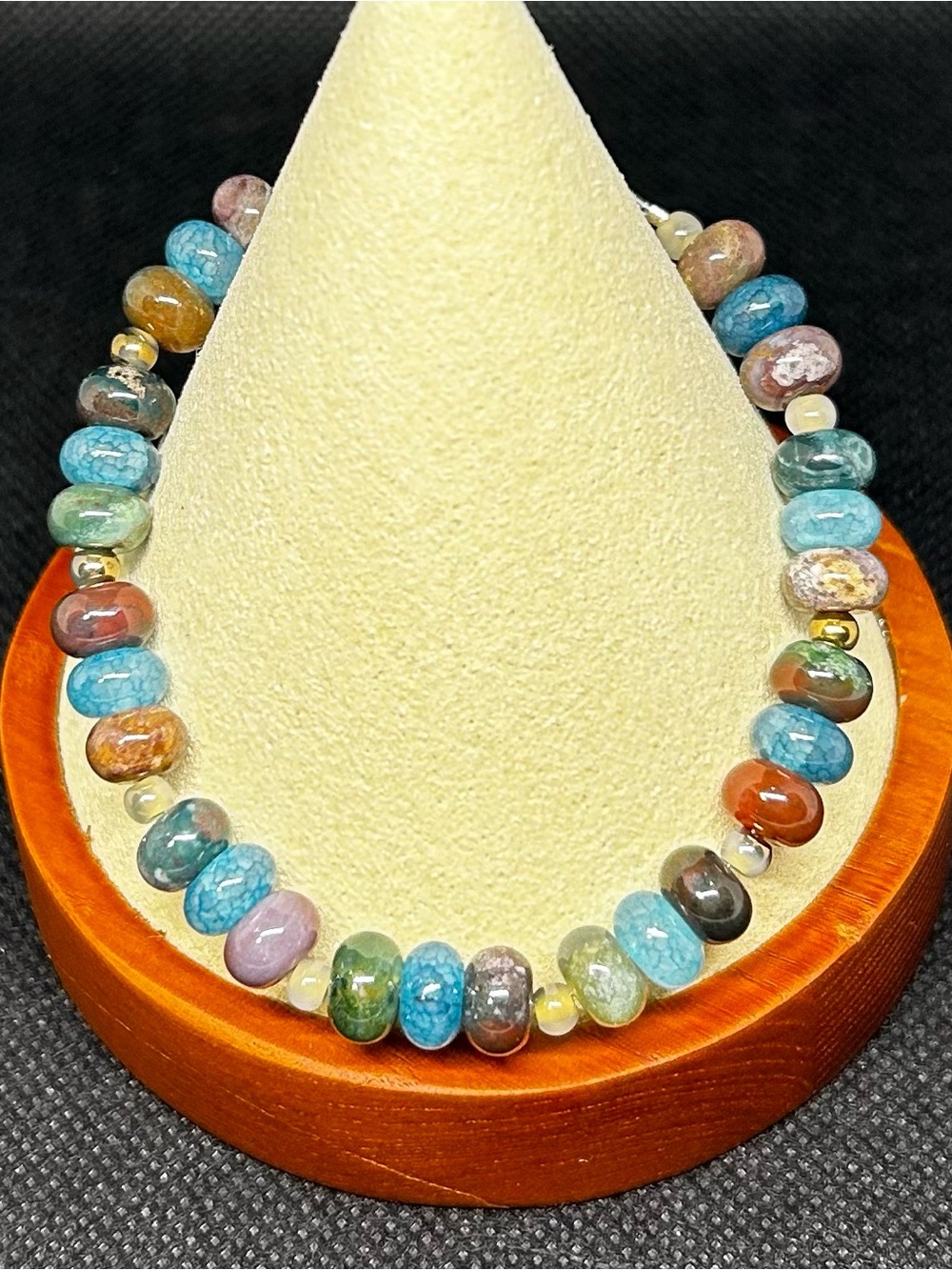 Multicolored Bead Bracelet